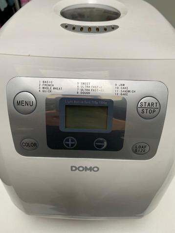 Broodbakmachine domo beschikbaar voor biedingen