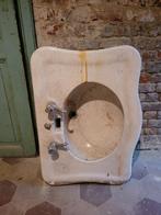 Lavabo porcelaine, Doe-het-zelf en Bouw, Ophalen, Gebruikt, Wastafel