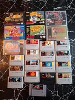 22 Super Nintendo-spellen! Zelda enz..., Games en Spelcomputers, Avontuur en Actie, 2 spelers, Ophalen of Verzenden, Zo goed als nieuw