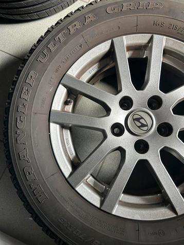 4 banden met aluminium velgen beschikbaar voor biedingen