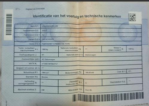 Volkswagen golf 7.5 performance GTI, Auto's, Volkswagen, Particulier, Golf, Benzine, Ophalen