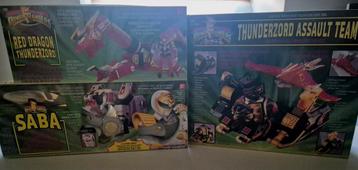 Set Bandai Power Rangers jaren 90 in originele dozen beschikbaar voor biedingen