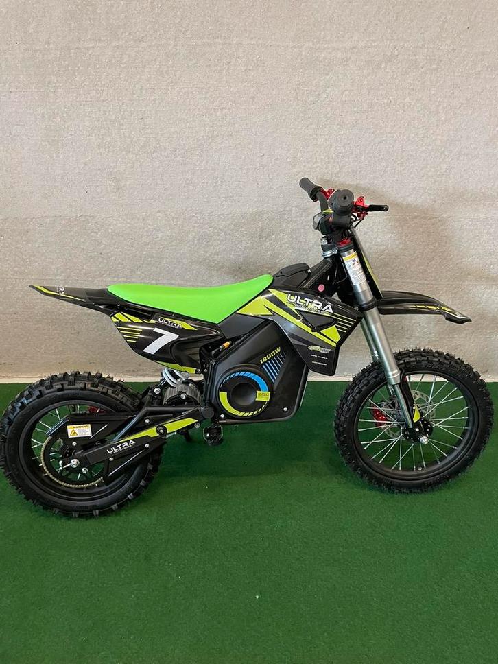 Nieuwe Ultra 1800 watt electrische crossmotor voor kinderen, Kinderen en Baby's, Speelgoed | Buiten | Accuvoertuigen, Nieuw, Ophalen