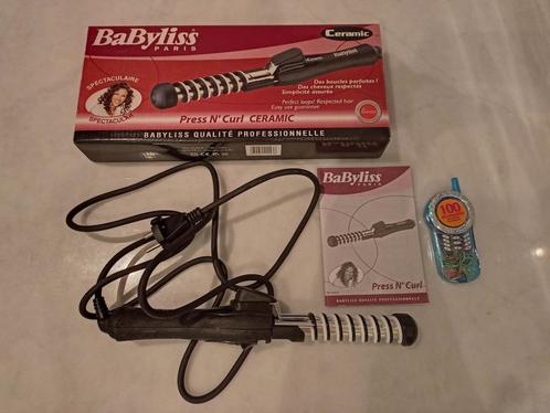 Babyliss Press N' Curl keramische krultang, Handtassen en Accessoires, Uiterlijk | Haarverzorging, Gebruikt, Krultang of Stijltang