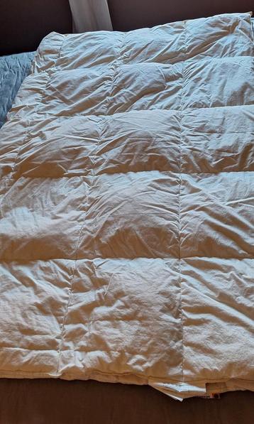 winter en zomer dekbed met veren, Huis en Inrichting, Ophalen of Verzenden, Gebruikt