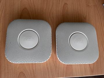 2x Nest Protect v2 rook- en koolmonoxidemelders op batterij beschikbaar voor biedingen