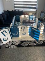 Mega xxl grondbox ~ babybox ~ speelbox met paard & ballenbak, Kinderen en Baby's, Babyparken, Ophalen, Zo goed als nieuw, Vierkant