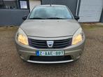 Dacia Sandero met airco en garantie, Voorwielaandrijving, Stof, Zwart, Bedrijf