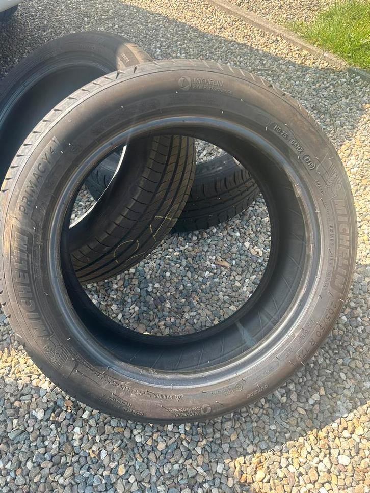 ⚠️ 2 Michelin Primacy 4 , 1 Prestivo 205 50 17 band ⚠️, Auto-onderdelen, Banden en Velgen, Band(en), Ophalen