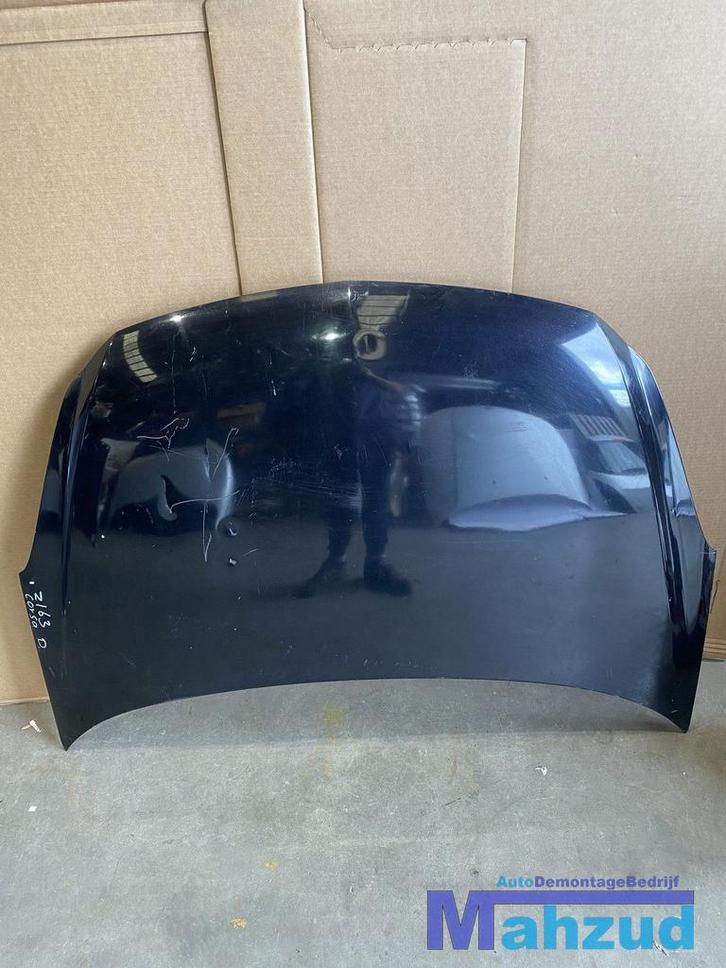 OPEL CORSA D Zwart Motorkap 2006-2014, Auto-onderdelen, Carrosserie, Motorkap, Opel, Gebruikt, Ophalen