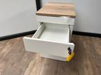 Metalen standcontainer + pennenlade (wit), Ophalen of Verzenden