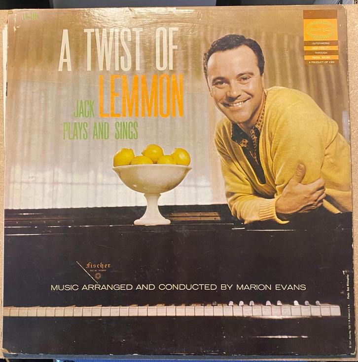 Jack Lemmon: een twist van Lemmon Label Epic, Cd's en Dvd's, Vinyl | Pop, Gebruikt, Voor 1960, 12 inch, Ophalen of Verzenden