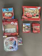 Memory Cars  + gezelschapsspel Cars + 3 puzzels van CARS, Hobby en Vrije tijd, Een of twee spelers, Ophalen of Verzenden, Zo goed als nieuw