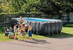 Zwembad intex, Jardin & Terrasse, Piscines, 300 cm ou plus, Enlèvement, Utilisé, Rectangulaire