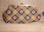 Grote portemonnee met knip retro look, Ophalen, Gebruikt