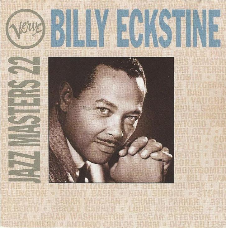 Billy Eckstine - Verve Jazz Masters 22 = 3,99, Cd's en Dvd's, Cd's | Jazz en Blues, Zo goed als nieuw, Jazz, Verzenden