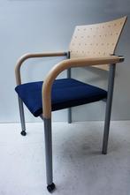 5 vintage design armstoelen, jaren 80, Ophalen of Verzenden, Gebruikt, Metaal, Vijf, Zes of meer stoelen