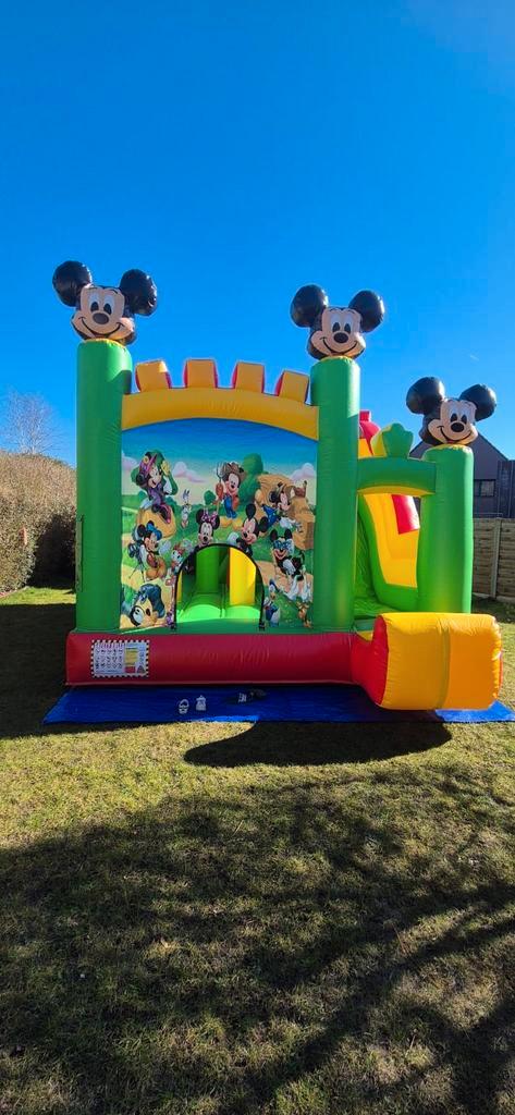 Springkasteel Mickey Mouse Nieuw!, Kinderen en Baby's, Speelgoed | Buiten | Springkussens, Ophalen