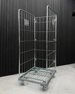Rolcontainer - Transportwagen met 3 zijpanelen, Doe-het-zelf en Bouw, Transportwagens, Ophalen, Zo goed als nieuw