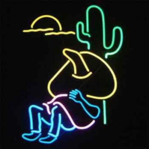 Mexican / cactus neon en veel andere USA decoratie neons, Verzamelen, Merken en Reclamevoorwerpen, Nieuw, Lichtbak of (neon) lamp
