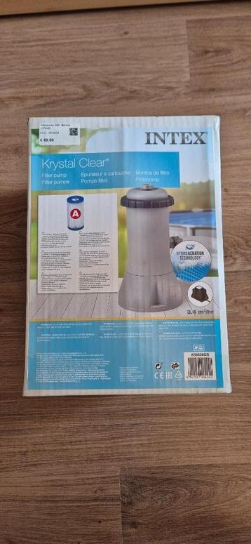 Filterpompt Intex A (Nieuw!) + 2 nieuwe filters beschikbaar voor biedingen