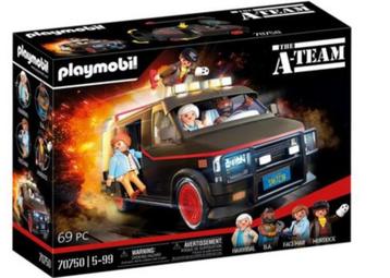 Playmobil De Ateam  Bus, Kinderen en Baby's, Speelgoed | Playmobil, Ophalen of Verzenden, Nieuw, Complete set