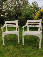 2 jolies chaises style colonial à vendre, Antiek en Kunst, Antiek | Meubels | Stoelen en Sofa's, Ophalen