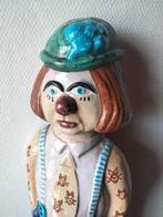 70s vintage wand studio keramiek beeld clown punk tattoo, Antiek en Kunst, Ophalen of Verzenden