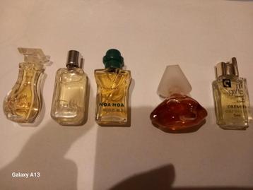Orginele vintage miniatuur parfumflesjes., Verzamelen, Ophalen of Verzenden, Zo goed als nieuw, Miniatuur