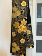 Obi Fukuro Nishijin-ori zwarte bloemen, Verzenden