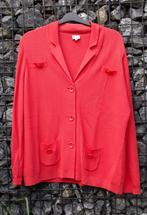 M139. Cardigan rouge pour dame de taille 3L, Vêtements | Femmes, Vestes | Été, Rouge, Mayerline, Taille 46/48 (XL) ou plus grande