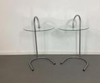 IKEA - Tjord Bjorklund - Side table (2) - Ry, Huis en Inrichting, Tafels | Bijzettafels, Ophalen of Verzenden, Rond, Glas