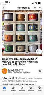 Tasses empilables Disney memories collection (12), Enlèvement, Neuf, Autres types