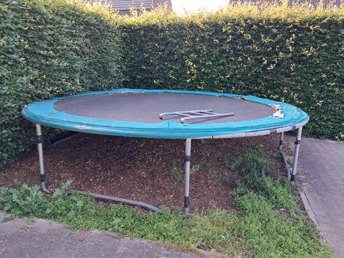 Trampoline 4,3 meter diameter, Kinderen en Baby's, Speelgoed | Buiten | Trampolines, Gebruikt, Ophalen