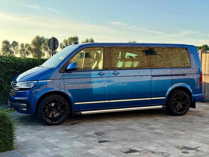 VW T6.1 Caravelle lichte vracht 2021, Auto's, Volkswagen, Particulier, Transporter, Trekhaak, Diesel, Euro 6, Automaat, Leder