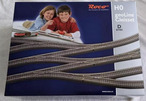 Roco 61103 | Set D | Roco Geoline | Volledig nieuw |, Hobby en Vrije tijd, Modeltreinen | H0, Nieuw, Rails, Gelijkstroom, Roco