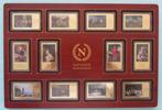 Napoleon - Houten bord met 12 vergulde staven, Verzamelen, Ophalen of Verzenden