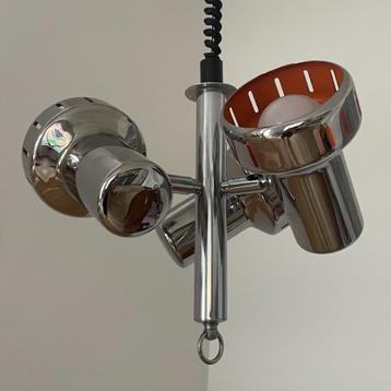 Chrome 3-spot hanglamp