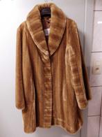 Elegante Damesjas in Imitatiebont: maat 42., Kleding | Dames, Jassen | Winter, Ophalen, Zo goed als nieuw, Maat 42/44 (L)
