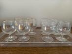 Set van 2x 6 cognacglazen, Collections, Verres & Petits Verres, Verres et Verres à shot, Comme neuf, Enlèvement ou Envoi