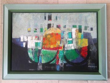 Henk Ames (1930-2018 Haarlem) - Abstraherend kunstwerk 2006 beschikbaar voor biedingen