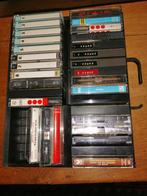 Cassettes audio enregistrées, Cd's en Dvd's, Cassettebandjes, Met bewaardoos, rek of koffer, Gebruikt, Ophalen of Verzenden, Voorbespeeld