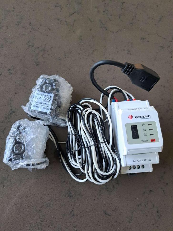 GoodWe Smart Energie Meter GM1000D - 1 F - incl. 2CT klemmen, Doe-het-zelf en Bouw, Zonnepanelen en Toebehoren, Nieuw, Ophalen of Verzenden