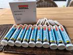 10 tubes acryliques soudal CF2 blanc 2021NOUVEAU!, Nieuw, Ophalen