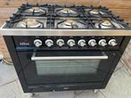 Boretti gasfornuis 6pits,90cm breed, Elektronische apparatuur, Fornuizen, Ophalen, Gebruikt, 60 cm of meer, Energieklasse A of zuiniger