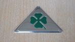2 X Badge ALFA ROMEO Quadrilobe Vert Delta Aluminium, Autos : Divers, Enlèvement ou Envoi, Neuf