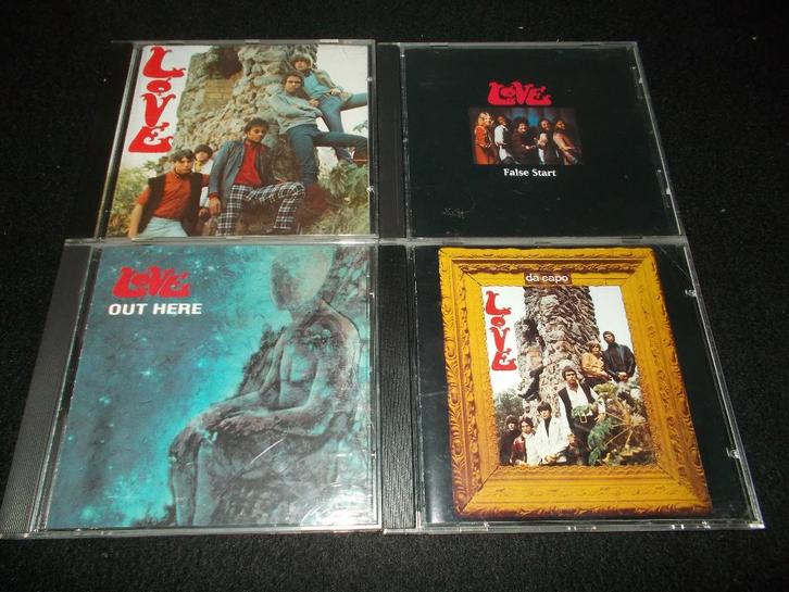 LOVE - 4 CD's samen te koop in 1 Lot. - Psychedelic Rock, CD & DVD, CD | Rock, Comme neuf, Progressif, Envoi