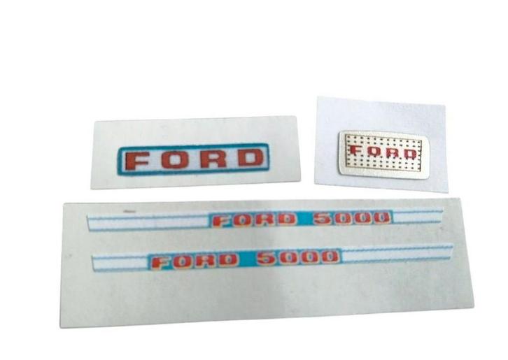 Britains Ford 5000 sticker set alleen inbegrepen dak sticker, Hobby en Vrije tijd, Modelauto's | 1:32, Nieuw, Tractor of Landbouw