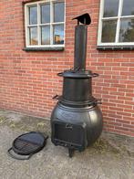 Fire up troll 700 barbecue en tuinhaard met rookovenset, Ophalen, Zo goed als nieuw