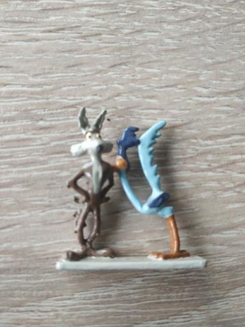 Mini pixi bip bip et coyote Looney Tunes Warner bros, Enlèvement ou Envoi, Looney Tunes, Comme neuf, Statue ou Figurine